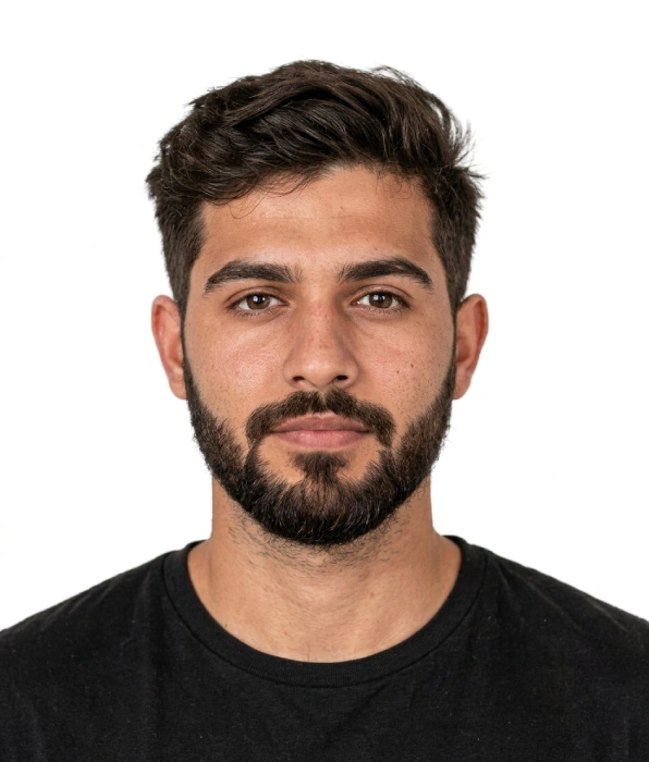 Sample passport photo