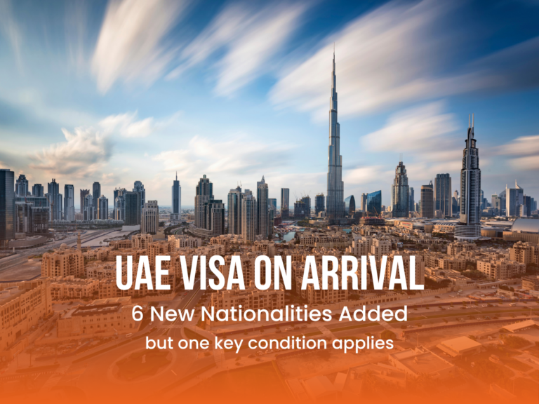 UAE Visa on Arrival 1